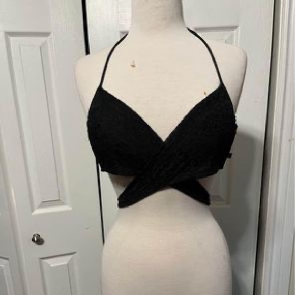 La Vie En Rose swim top, size S - Picture 1 of 1